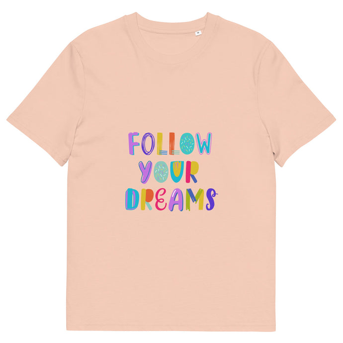 FOLLOW YOUR DREAMS T Shirt - Premium T Shirt from The Wishful Fish - Just $24! Shop now at The Wishful Fish