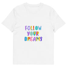 Load image into Gallery viewer, FOLLOW YOUR DREAMS T Shirt - Premium T Shirt from The Wishful Fish - Just $24! Shop now at The Wishful Fish
