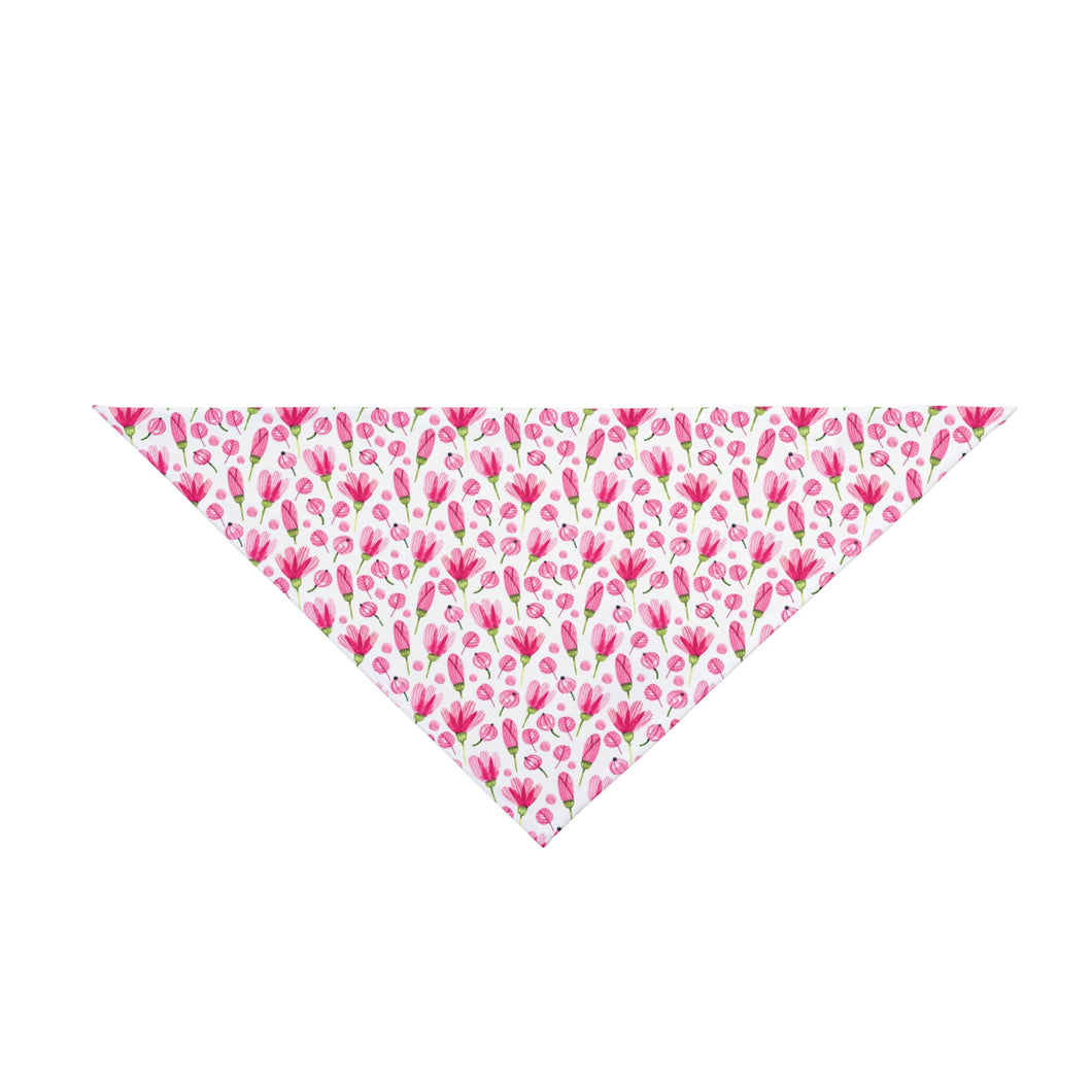 FOREVER FLOWERS Pet Bandana - Premium Pet Bandana from The Wishful Fish - Just $22! Shop now at The Wishful Fish