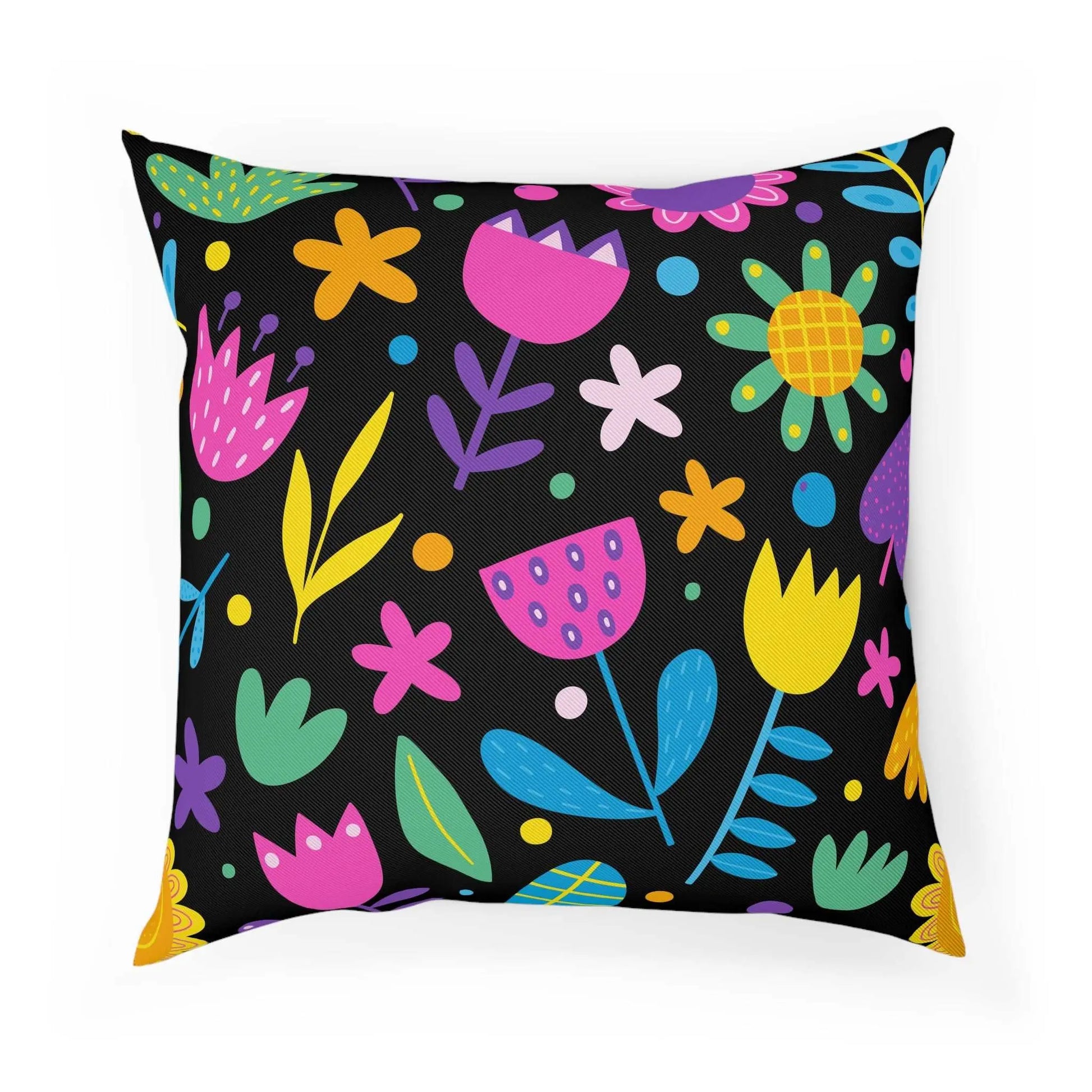 FOREVER FLOWERS Throw Pillow - Premium Throw Pillow from The Wishful Fish - Just $22! Shop now at The Wishful Fish