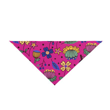 Load image into Gallery viewer, FUN FLOWERS Pet Bandana - Premium Pet Bandana from The Wishful Fish - Just $22! Shop now at The Wishful Fish
