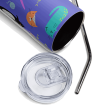 Load image into Gallery viewer, FUNKY CATS Stumbler Tumbler - Premium Tumbler from The Wishful Fish - Just $28.50! Shop now at The Wishful Fish
