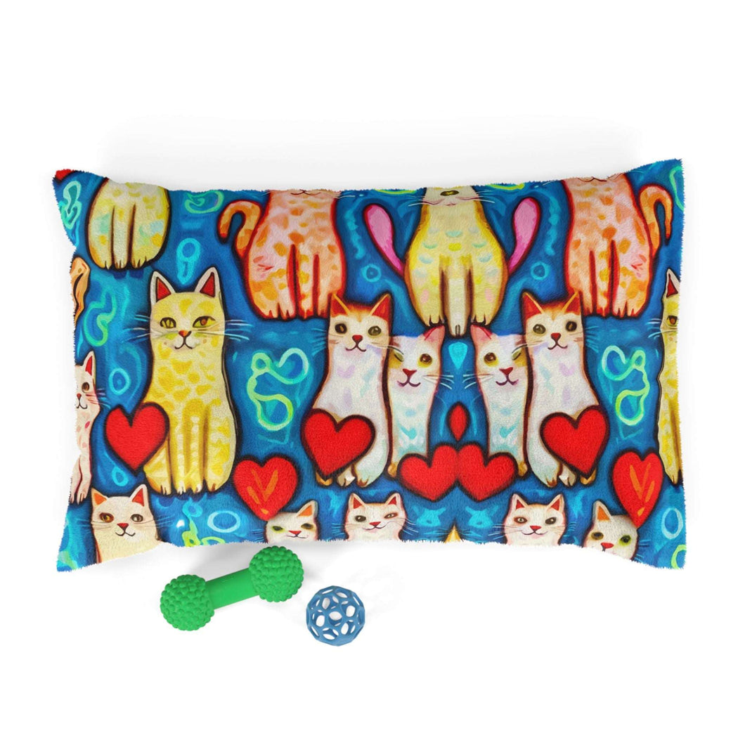 FURRY FRIENDS Cat Pillow Bed - Premium Pillow Bed from The Wishful Fish - Just $46! Shop now at The Wishful Fish