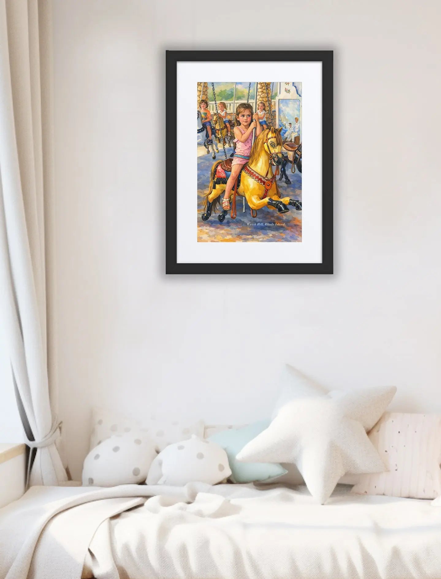 Coastal Watch Hill Art with Classic Appeal. SHOP Now at The Wishful Fish