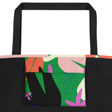 Load image into Gallery viewer, GARDEN VIBES Large Tote Bag - Premium Tote Bag from The Wishful Fish - Just $38.50! Shop now at The Wishful Fish
