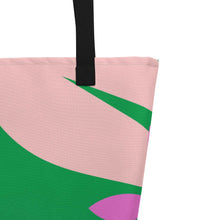 Load image into Gallery viewer, GARDEN VIBES Large Tote Bag - Premium Tote Bag from The Wishful Fish - Just $38.50! Shop now at The Wishful Fish
