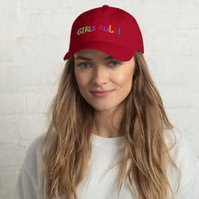 Load image into Gallery viewer, GIRLS RULE  Baseball Cap- Premium Hat from The Wishful Fish - Just $28! Shop now at The Wishful Fish
