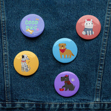 Load image into Gallery viewer, GOOD DOG Pinback Buttons - Premium Pinback Buttons from The Wishful Fish - Just $22! Shop now at The Wishful Fish
