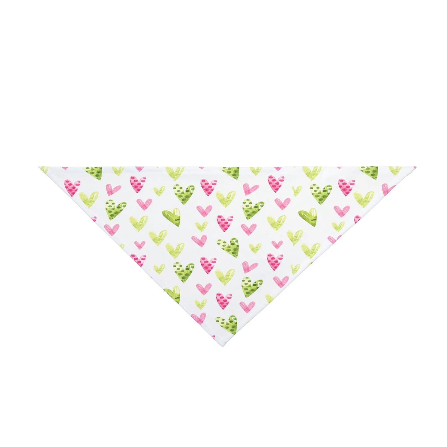 HEARTS Pet Bandana - Premium Pet Bandana from The Wishful Fish - Just $22! Shop now at The Wishful Fish