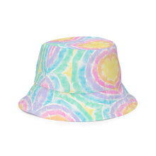 Load image into Gallery viewer, HEARTS TIE DYE Reversible Bucket Hat - Premium Bucket Hat from The Wishful Fish - Just $29! Shop now at The Wishful Fish
