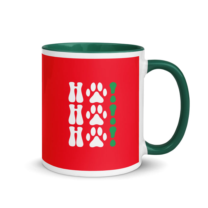 HO! HO! HO! Paw Christmas Mug - Premium Mug from The Wishful Fish - Just $20! Shop now at The Wishful Fish