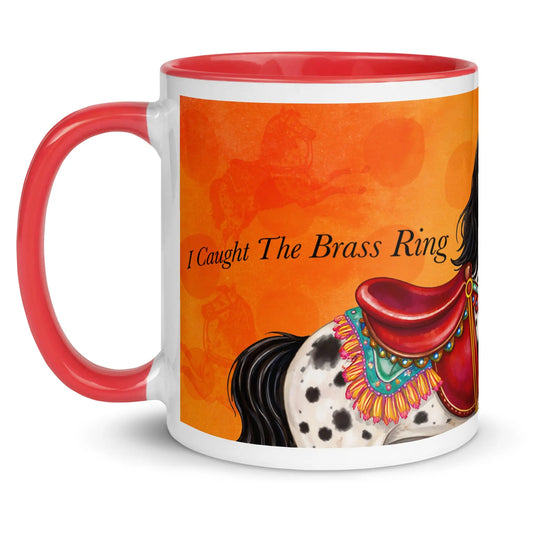I CAUGHT THE BRASS RING Mug — A Watch Hill Carousel Classic! The Wishful Fish