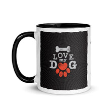 Load image into Gallery viewer, I LOVE MY DOG Mug - Premium Mug from The Wishful Fish - Just $20! Shop now at The Wishful Fish
