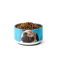 Load image into Gallery viewer, I LOVE MY PUG Pet Bowl - Premium Pet Bowl from The Wishful Fish - Just $37! Shop now at The Wishful Fish
