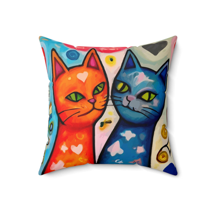 IN A CAT'S LIFE Throw Pillow - Premium Throw Pillow from The Wishful Fish - Just $24! Shop now at The Wishful Fish