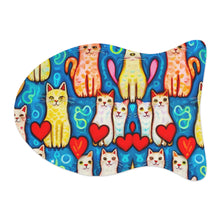 Load image into Gallery viewer, I&#39;M HUNGRY Cat Pet Bowl Mat - Premium Pet Bowl Mat from The Wishful Fish - Just $28! Shop now at The Wishful Fish
