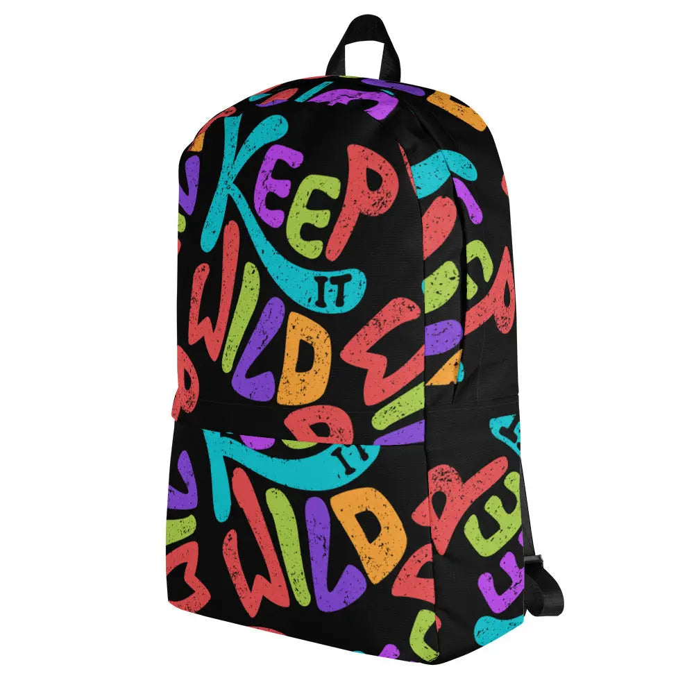 KEEP IT WILD Backpack - Premium Backpack from The Wishful Fish - Just $49! Shop now at The Wishful Fish