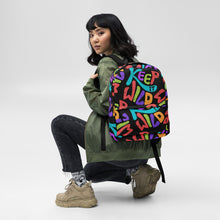 Load image into Gallery viewer, KEEP IT WILD Backpack - Premium Backpack from The Wishful Fish - Just $49! Shop now at The Wishful Fish
