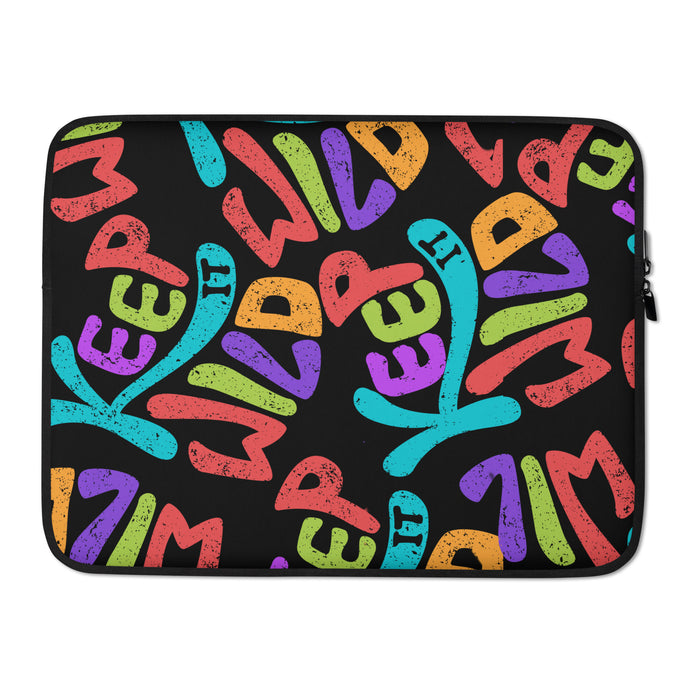 KEEP IT WILD Laptop Sleeve - Premium Laptop Sleeve from The Wishful Fish - Just $34! Shop now at The Wishful Fish