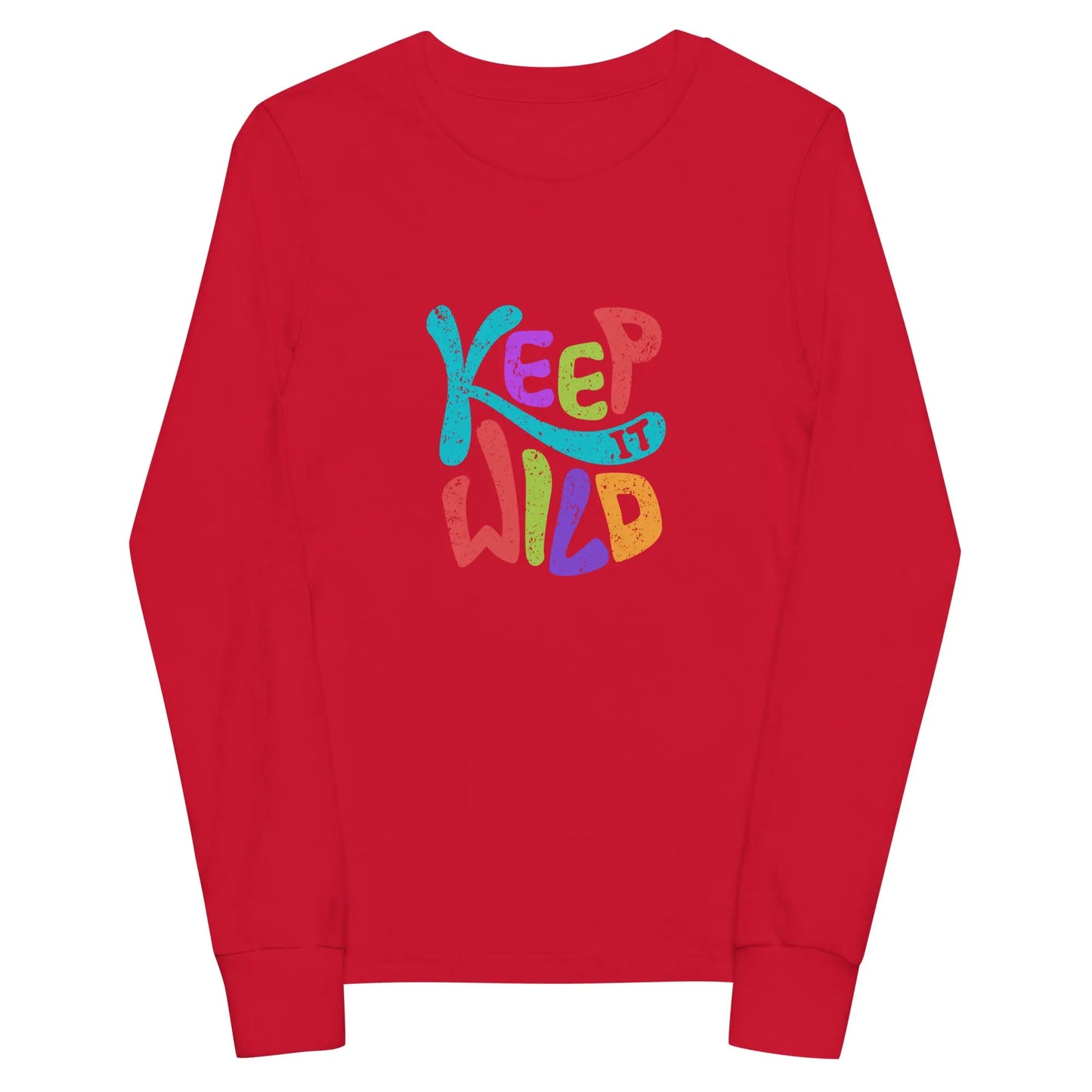 KEEP IT WILD Long Sleeve Shirt - Premium Long Sleeve Shirt from The Wishful Fish - Just $28! Shop now at The Wishful Fish