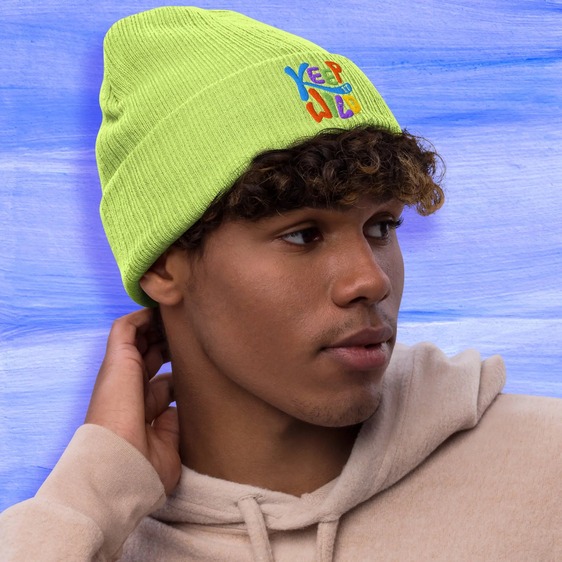 KEEP IT WILD Beanie Hat -  Premium Hat from The Wishful Fish - Just $27! Shop now at The Wishful Fish