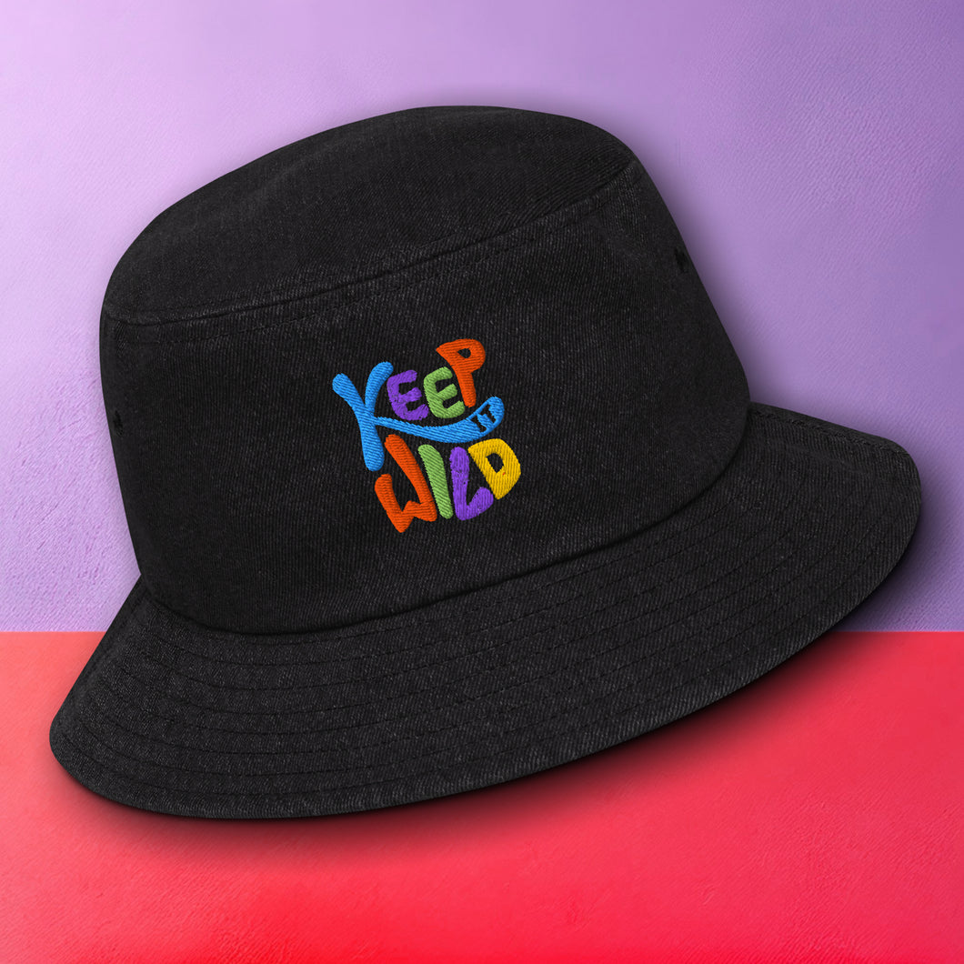 KEEP IT WILD Bucket Hat - Premium Bucket Hat from The Wishful Fish - Just $29! Shop now at The Wishful Fish