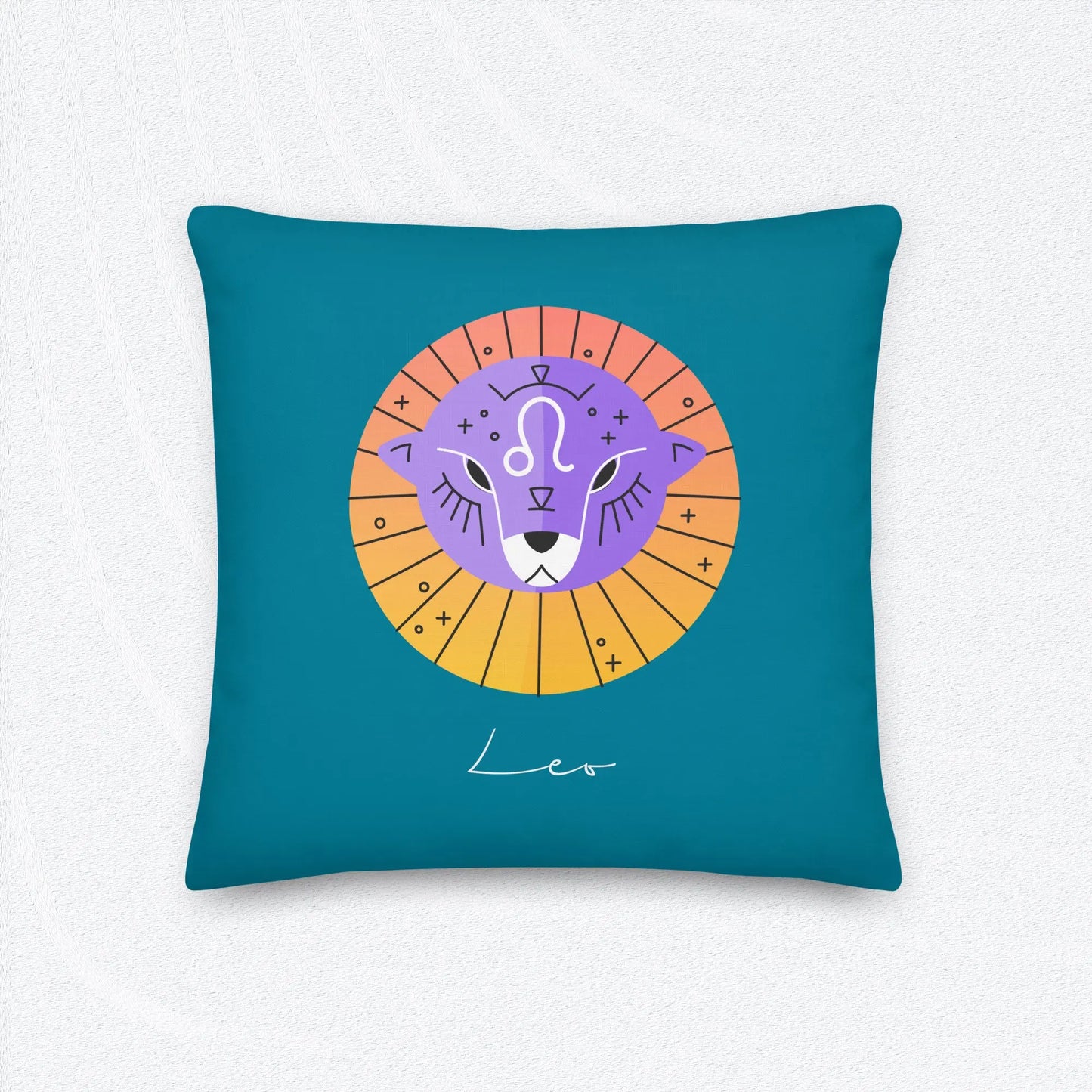 LEO Zodiac Pillow - Premium Pillow from The Wishful Fish - Just $29! Shop now at The Wishful Fish