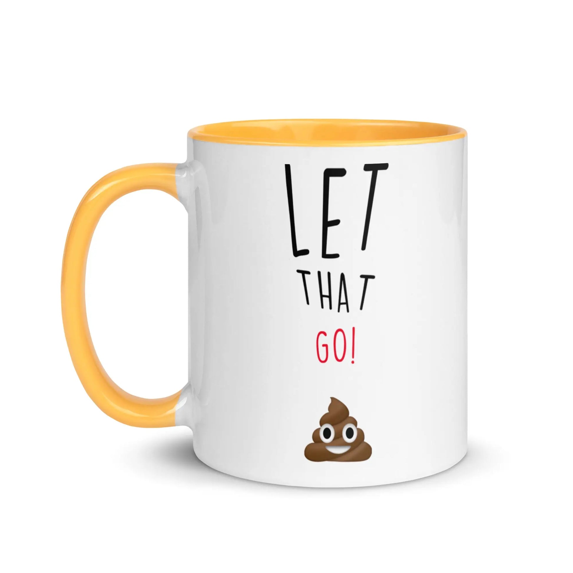 LET THAT GO! Fun Mug - Premium Mug from The Wishful Fish - Just $20! Shop now at The Wishful Fish