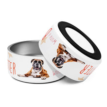 Load image into Gallery viewer, LIFE IS BETTER BOXER Pet Bowl - Premium Pet Bowl from The Wishful Fish - Just $37! Shop now at The Wishful Fish
