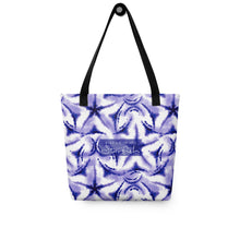 Load image into Gallery viewer, MAKE A WISH ON A STARFISH Tote Bag - Premium Tote Bag from The Wishful Fish - Just $38! Shop now at The Wishful Fish
