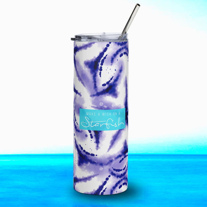 MAKE A WISH Stumbler Tumbler - Premium Tumbler from The Wishful Fish - Just $28.50! Shop now at The Wishful Fish