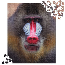 Load image into Gallery viewer, MANDRIL MONKEY Jigsaw Puzzle - Premium Jigsaw Puzzle from The Wishful Fish - Just $38! Shop now at The Wishful Fish
