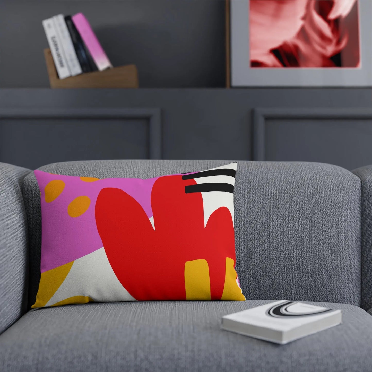 MEKKO Throw Pillow - Premium Throw Pillow from The Wishful Fish - Just $22! Shop now at The Wishful Fish