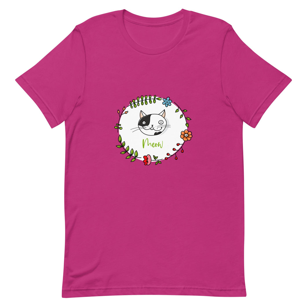 MEOW CAT T Shirt - Premium T Shirt from The Wishful Fish - Just $20.50! Shop now at The Wishful Fish