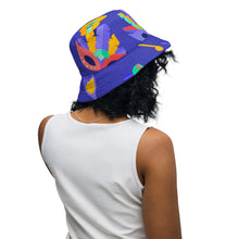 Load image into Gallery viewer, Mardi Gras Reversible Bucket Hat - Premium  from The Wishful Fish - Just $28! Shop now at The Wishful Fish
