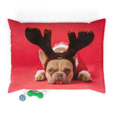 Load image into Gallery viewer, Merry Christmas Dog Pillow Bed - Premium Pillow Bed from The Wishful Fish - Just $46! Shop now at The Wishful Fish
