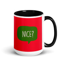 Load image into Gallery viewer, NAUGHTY? or NICE? Christmas Mug - Premium Mugs from The Wishful Fish - Just $20! Shop now at The Wishful Fish
