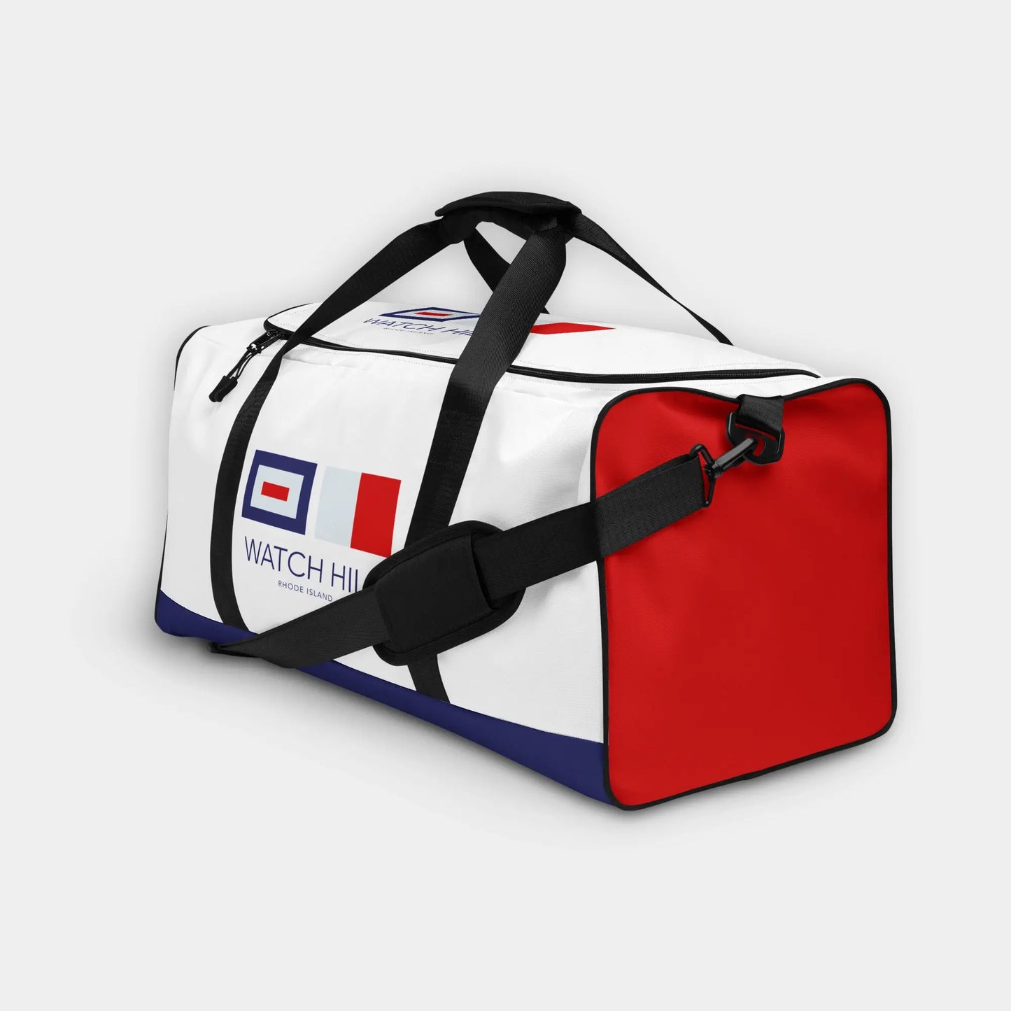 Sail into Style with the Watch Hill, RI Duffel Bag. SHOP Now at The Wishful Fish