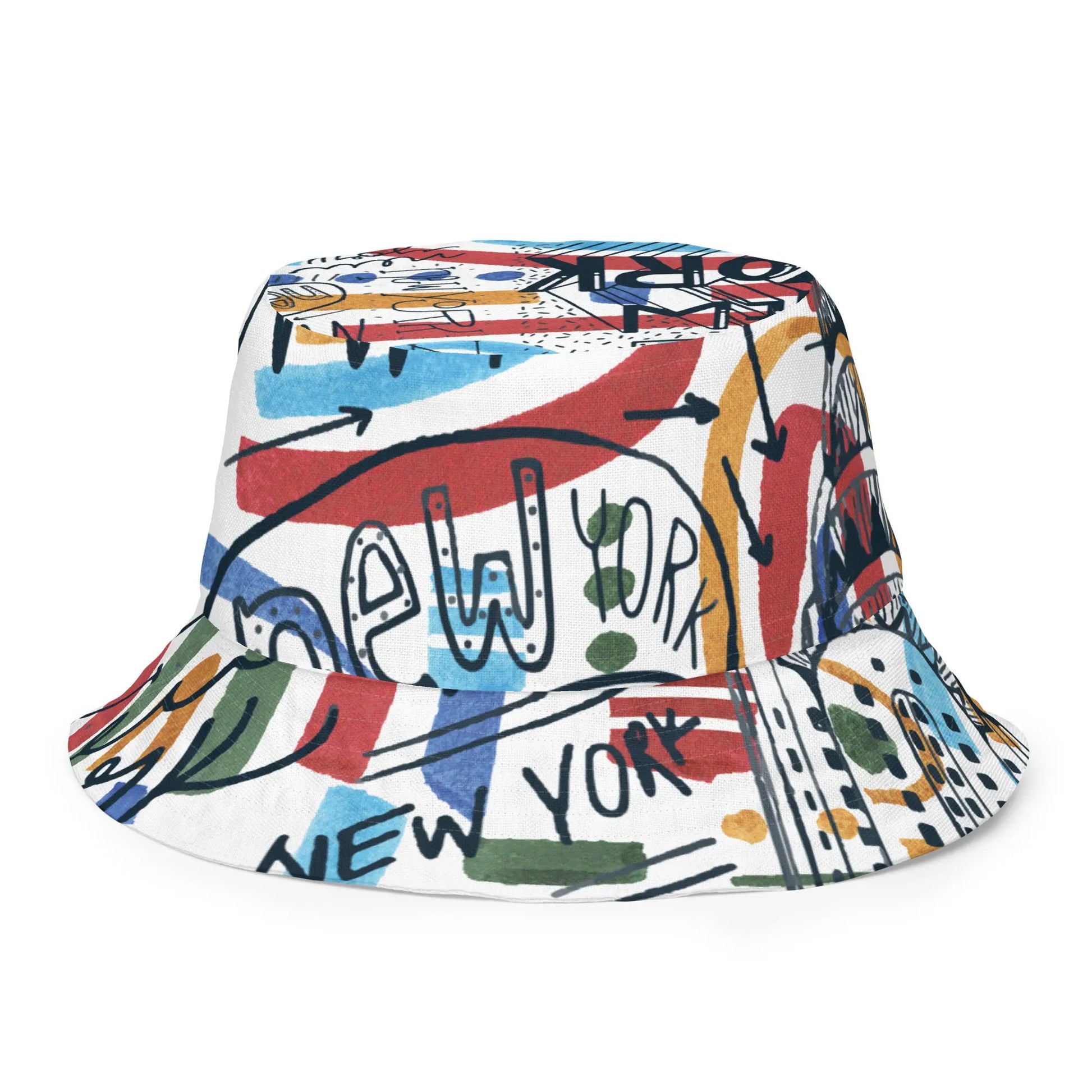 NEW YORK Reversible Bucket Hat - Premium Bucket Hat from The Wishful Fish - Just $29! Shop now at The Wishful Fish