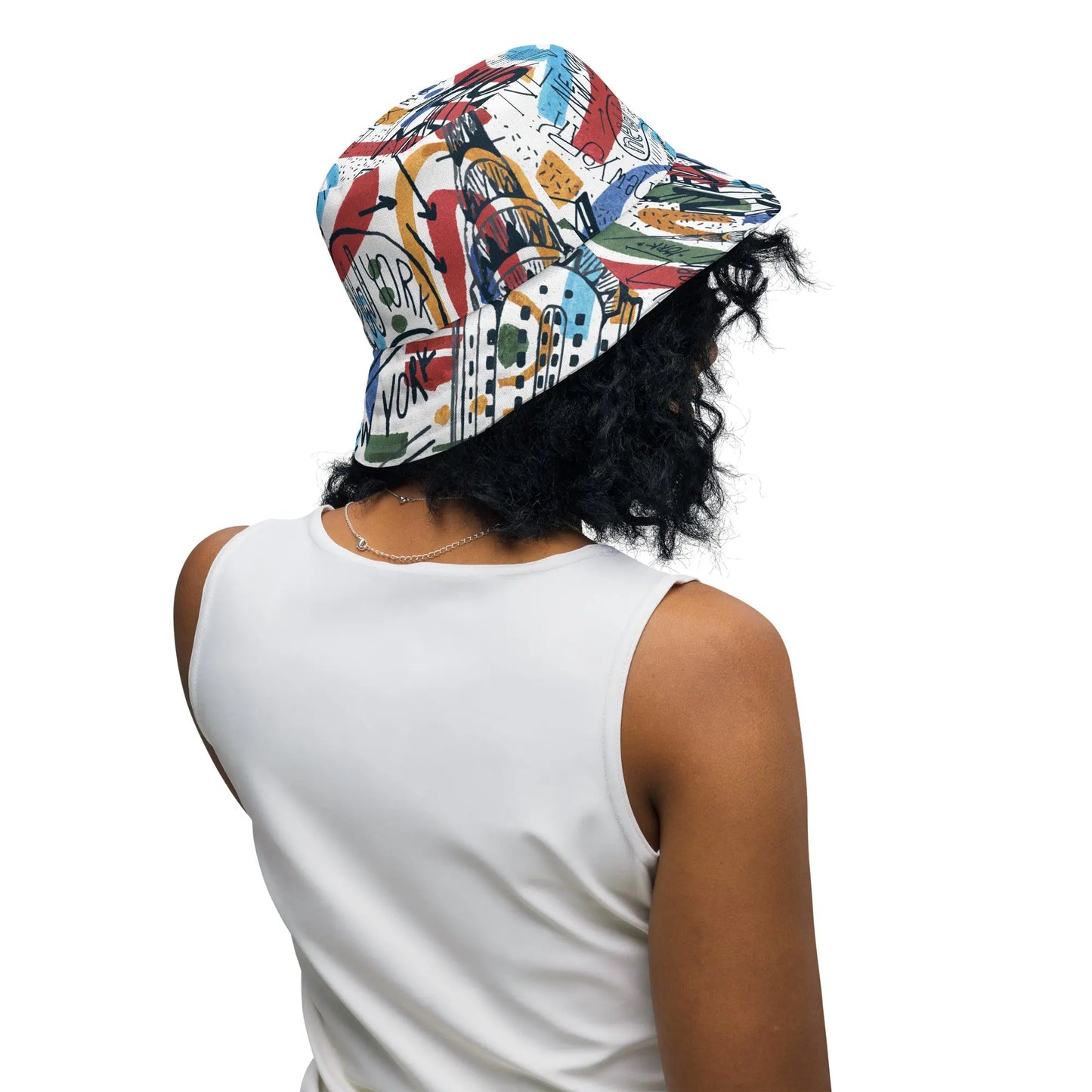 NEW YORK Reversible Bucket Hat - Premium Bucket Hat from The Wishful Fish - Just $29! Shop now at The Wishful Fish