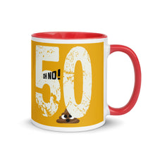 Load image into Gallery viewer, OH NO! 50 Birthday Poop Mug - Premium Mug from The Wishful Fish - Just $20! Shop now at The Wishful Fish
