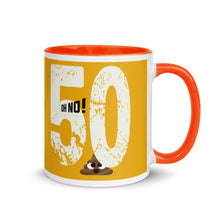 Load image into Gallery viewer, OH NO! 50 Birthday Poop Mug - Premium Mug from The Wishful Fish - Just $20! Shop now at The Wishful Fish
