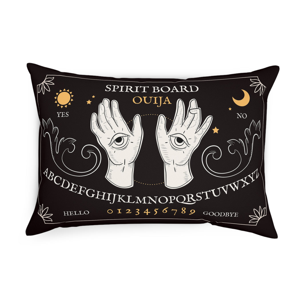 OUIJA BOARD Throw Pillow - Premium Throw Pillow from The Wishful Fish - Just $22! Shop now at The Wishful Fish