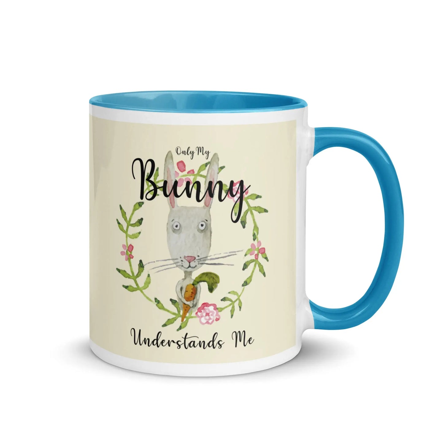Only My BUNNY Understands Me Mug - Premium Mug from The Wishful Fish - Just $20! Shop now at The Wishful Fish