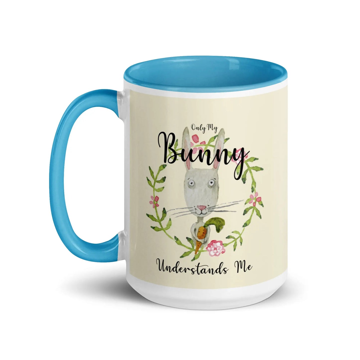 Only My BUNNY Understands Me Mug - Premium Mug from The Wishful Fish - Just $20! Shop now at The Wishful Fish