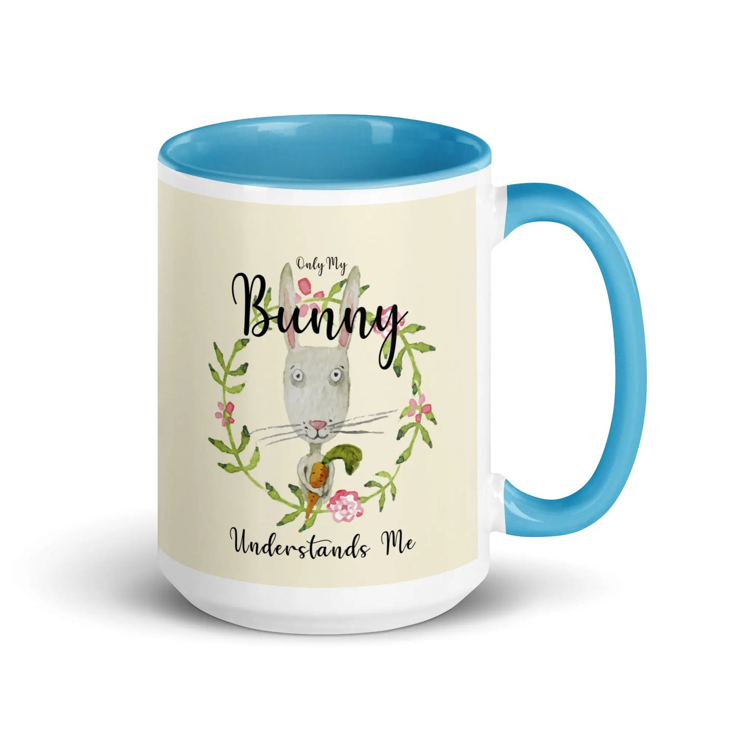 Only My BUNNY Understands Me Mug - Premium Mug from The Wishful Fish - Just $20! Shop now at The Wishful Fish
