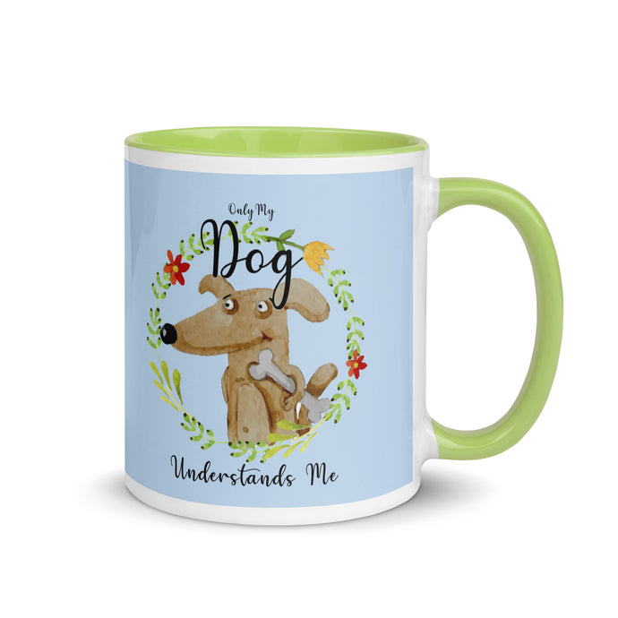 Only My DOG Understands Me Mug - Premium Mug from The Wishful Fish - Just $20! Shop now at The Wishful Fish