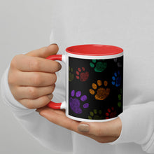 Load image into Gallery viewer, PAW PRINTS Mug - Premium Mug from The Wishful Fish - Just $20! Shop now at The Wishful Fish
