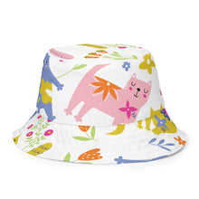 Load image into Gallery viewer, PLAYFUL KITTIES Bucket Hat - Premium Bucket Hat from The Wishful Fish - Just $30! Shop now at The Wishful Fish
