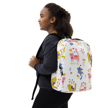 Load image into Gallery viewer, PLAYFUL KITTIES Minimalist Backpack - Premium Backpack from The Wishful Fish - Just $42! Shop now at The Wishful Fish
